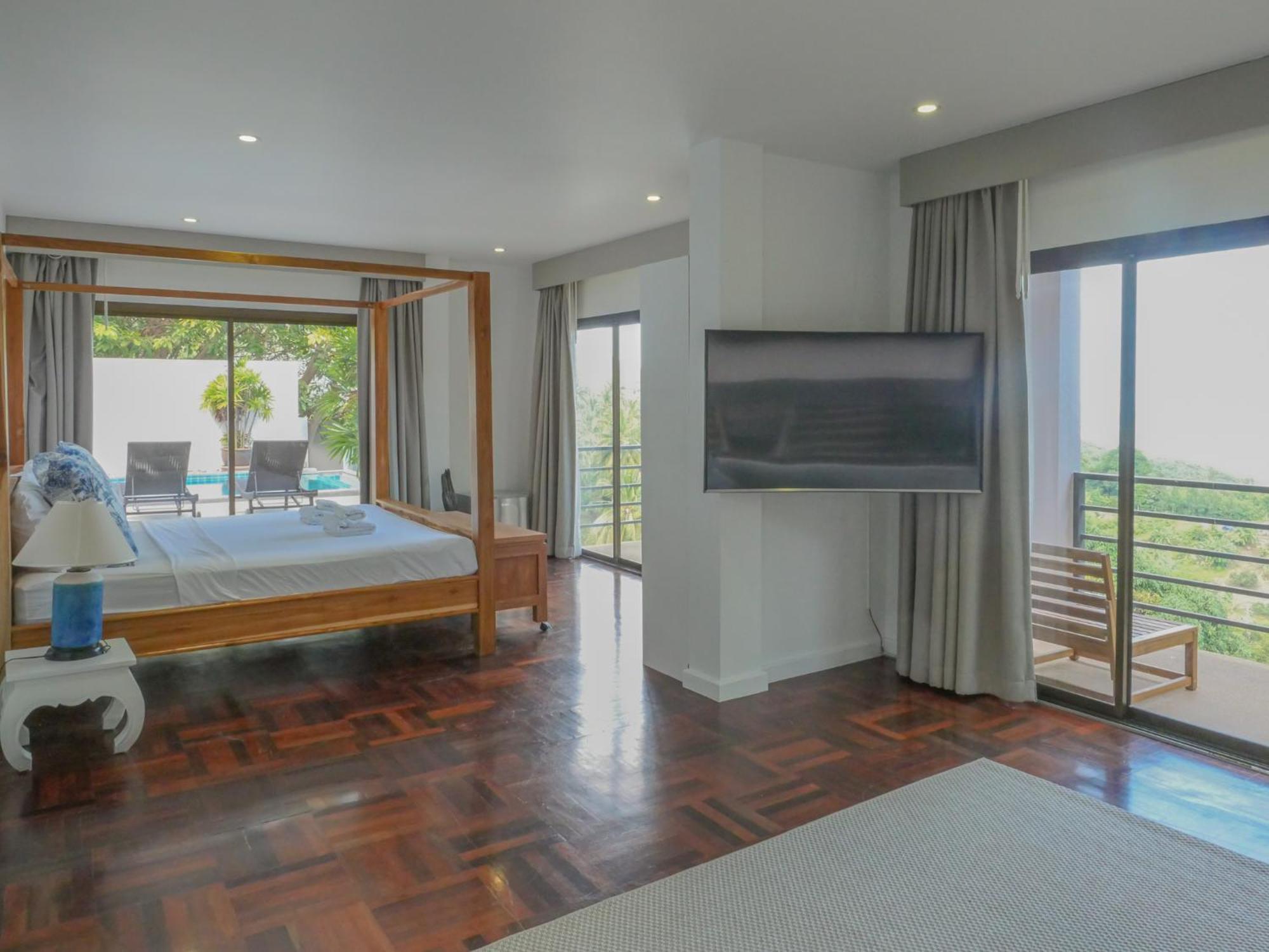 Villa Macha 2 Bedroom Private Pool&Seaview หาดเฉวง ภายนอก รูปภาพ