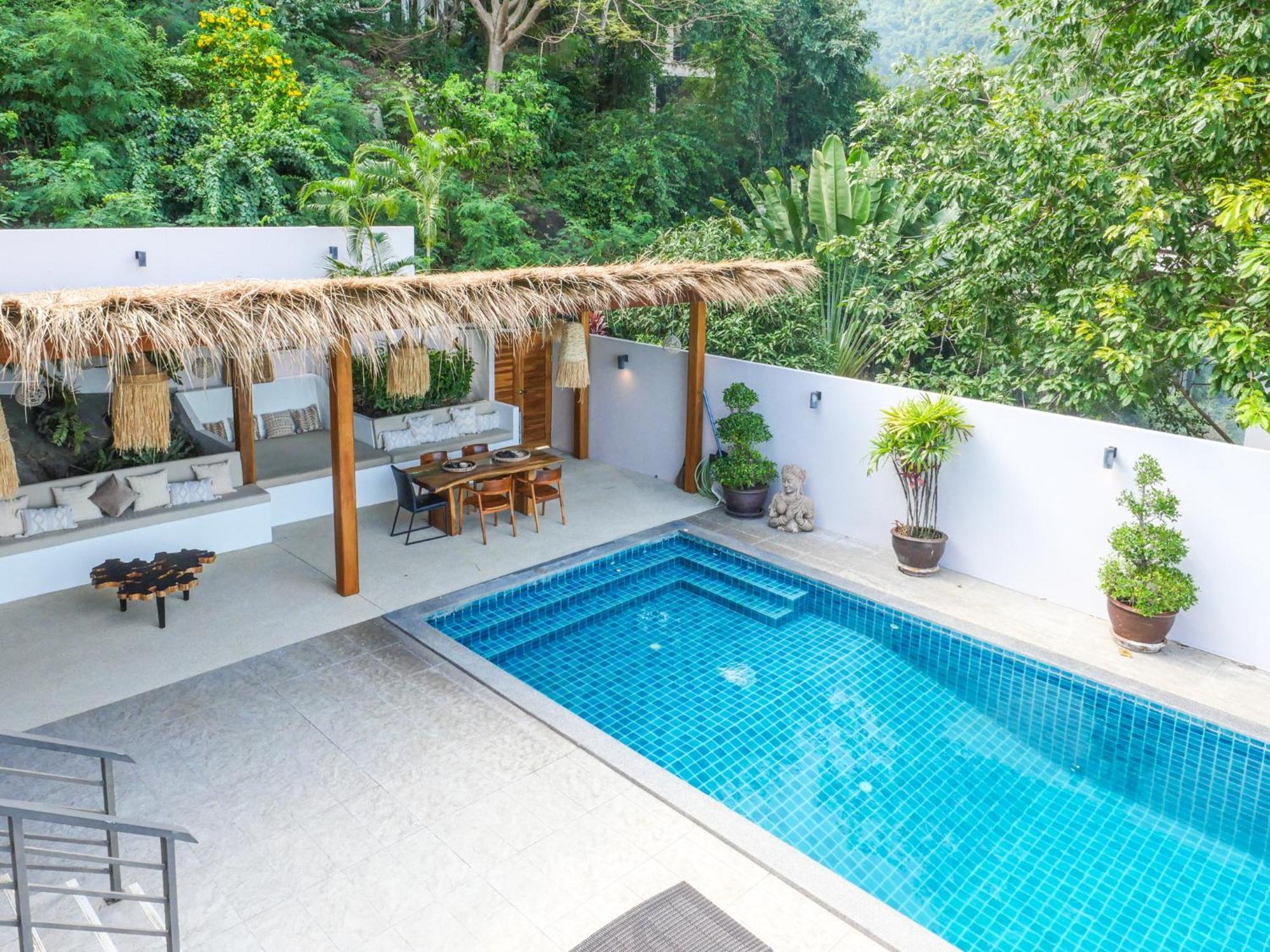 Villa Macha 2 Bedroom Private Pool&Seaview หาดเฉวง ภายนอก รูปภาพ